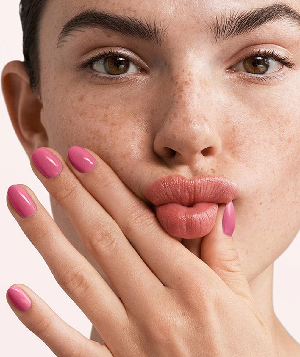 Pink Gellac - Punch Pink - Gellak - Vegan - Roze - Glanzend - 15ml - Afbeelding 3