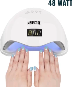 MOOSCARE 48 Watt LED Lamp Voor Gellak Nagels - UV Lamp Gelnagels - Nail Art Nagellamp - Gel Nagellak Nageldroger