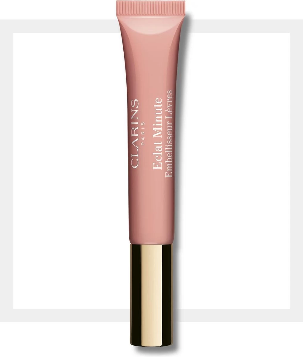 Clarins Instant Light Natural Lip Perfector - 02 Abricot Shimmer - Lipgloss - 12 Ml - Afbeelding 3