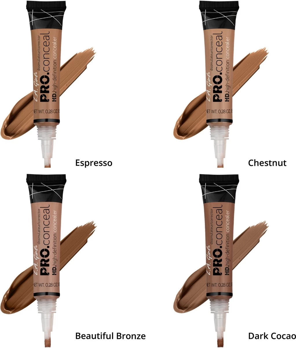 LA Girl - HD PRO Concealer - Dark Cocao - Afbeelding 13