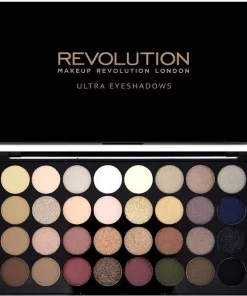 Makeup Revolution London Flawless Ultra Eyeshadows - Oogschaduw Palette - 32 Kleuren