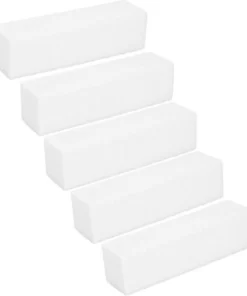 GUAPÀ - Nagelvijl / Blokvijl Wit - Nagel Voorbereiding & Polijsten - High Quality - 5 Stuks