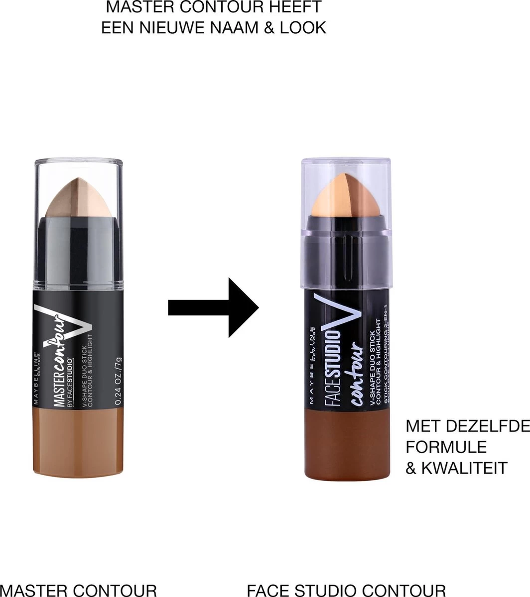 Maybelline Master Contour V-Shape Duo Stick - Light - Contouring - Afbeelding 2