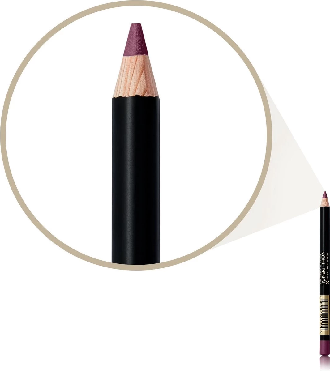 Max Factor Kohl Kajal Oogpotlood - 045 Aubergine - Afbeelding 4