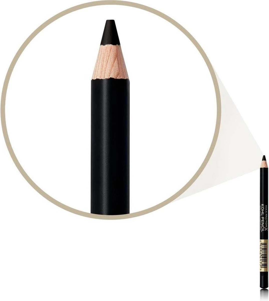 Max Factor Kohl Pencil - Eyeliner - 020 Black - Afbeelding 4