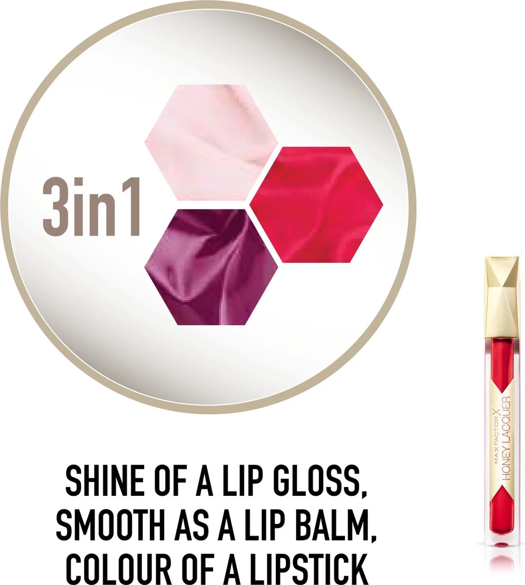 Max Factor Honey Lacquer Lipgloss - 025 Floral Ruby - Afbeelding 7