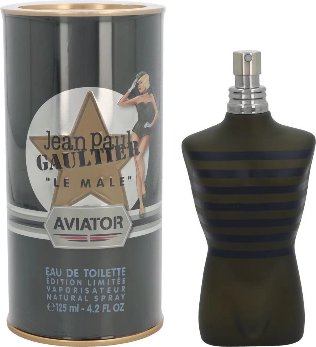Jean Paul Gaultier Le Male Aviator Eau De Toilette 125ml Spray - Limited Edition - Afbeelding 6