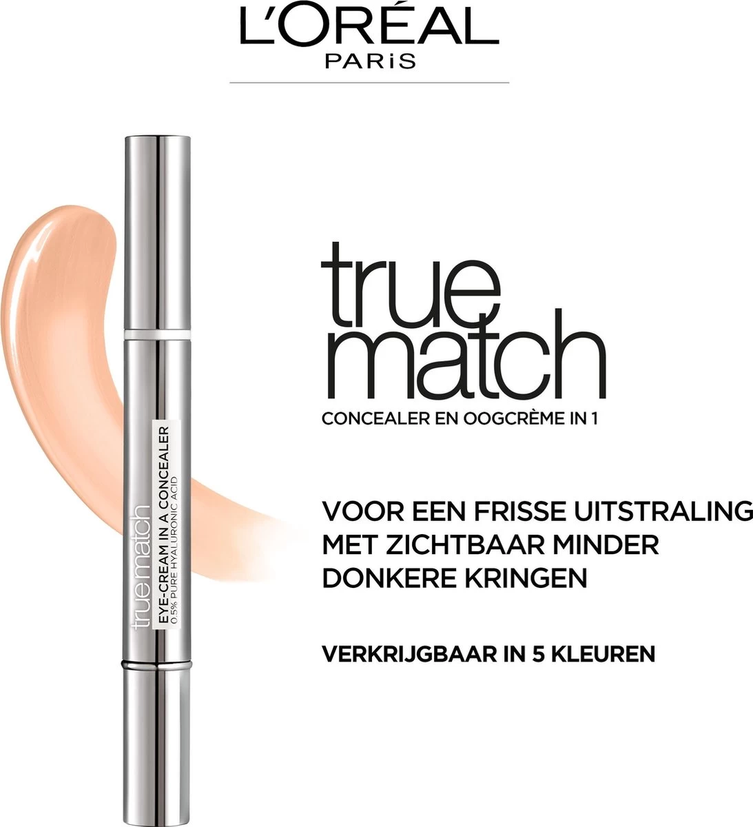L’Oréal Paris True Match Touche Magique Concealer - 4-7D Golden Sable - Afbeelding 10