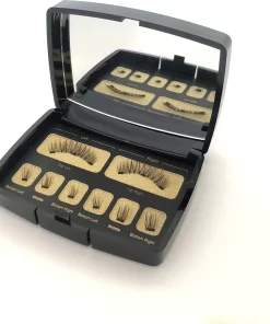 Magnetische Wimpers - Nep Wimpers - Valse Wimpers - Geen Magnetische Eyeliner Of Lijm Nodig - Met Applicator - Natuurlijke, Volle Look - Herbruikbaar