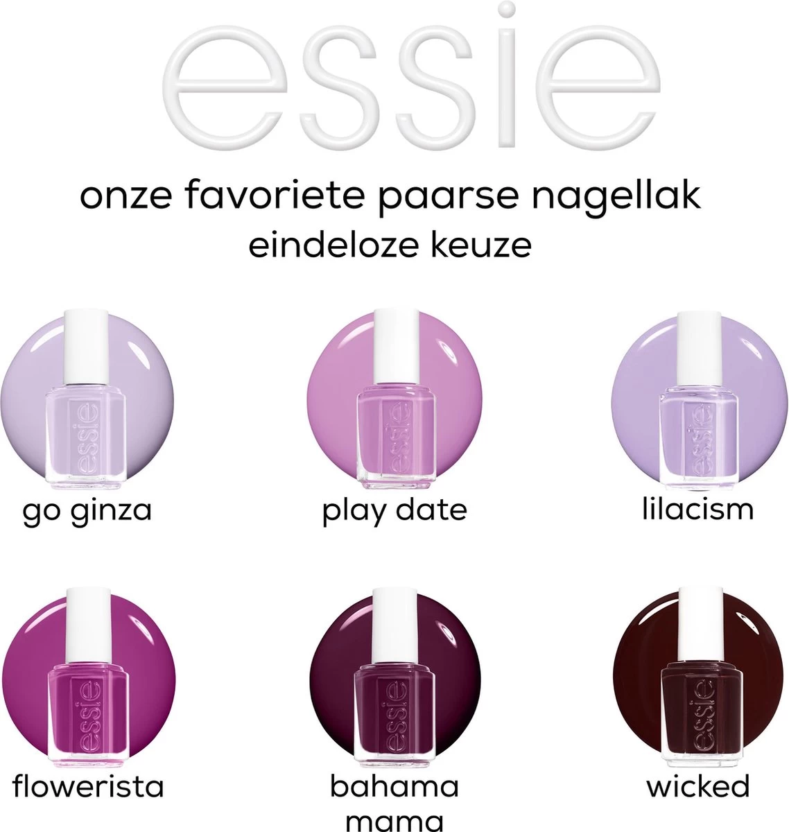Essie Sole Mate 45 - Paars - Nagellak - Afbeelding 6