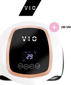 VIO V1 Nageldroger Voor Gellak Met 2M Lang Snoer - Manicure En Pedicure - Krachtige 168 Watt UV Lampen - Nagelstudio