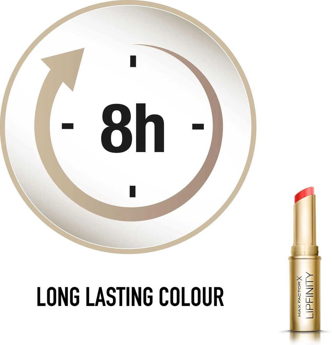 Max Factor Lipfinity Longlasting Lipstick - 035 Just Deluxe - Afbeelding 4