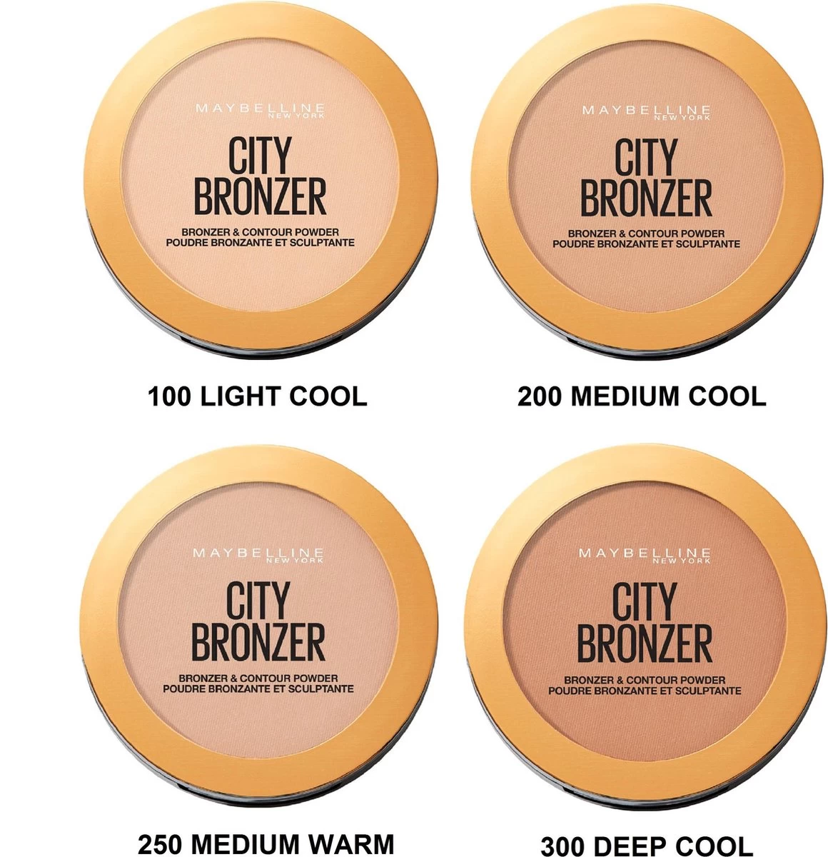 Maybelline City Bronzer Bronzer & Countour Powder - 250 Medium Warm - Bronzing En Contouring Poeder - Afbeelding 8