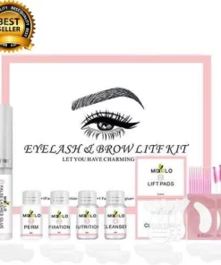 Mimlo Professionele Wimper & Wenkbrauw Lifting Set - Lash Lift Kit - Wimperlifting Set - Browlift - Permanente Wimper Kruller - Lash & Brow Lift Kit