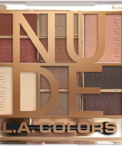 LA Colors - Color Block Eyeshadow Palette Nude
