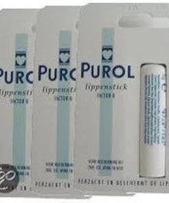 Purol Stick - Lippenbalsem - 3 Stuks - Voordeelverpakking