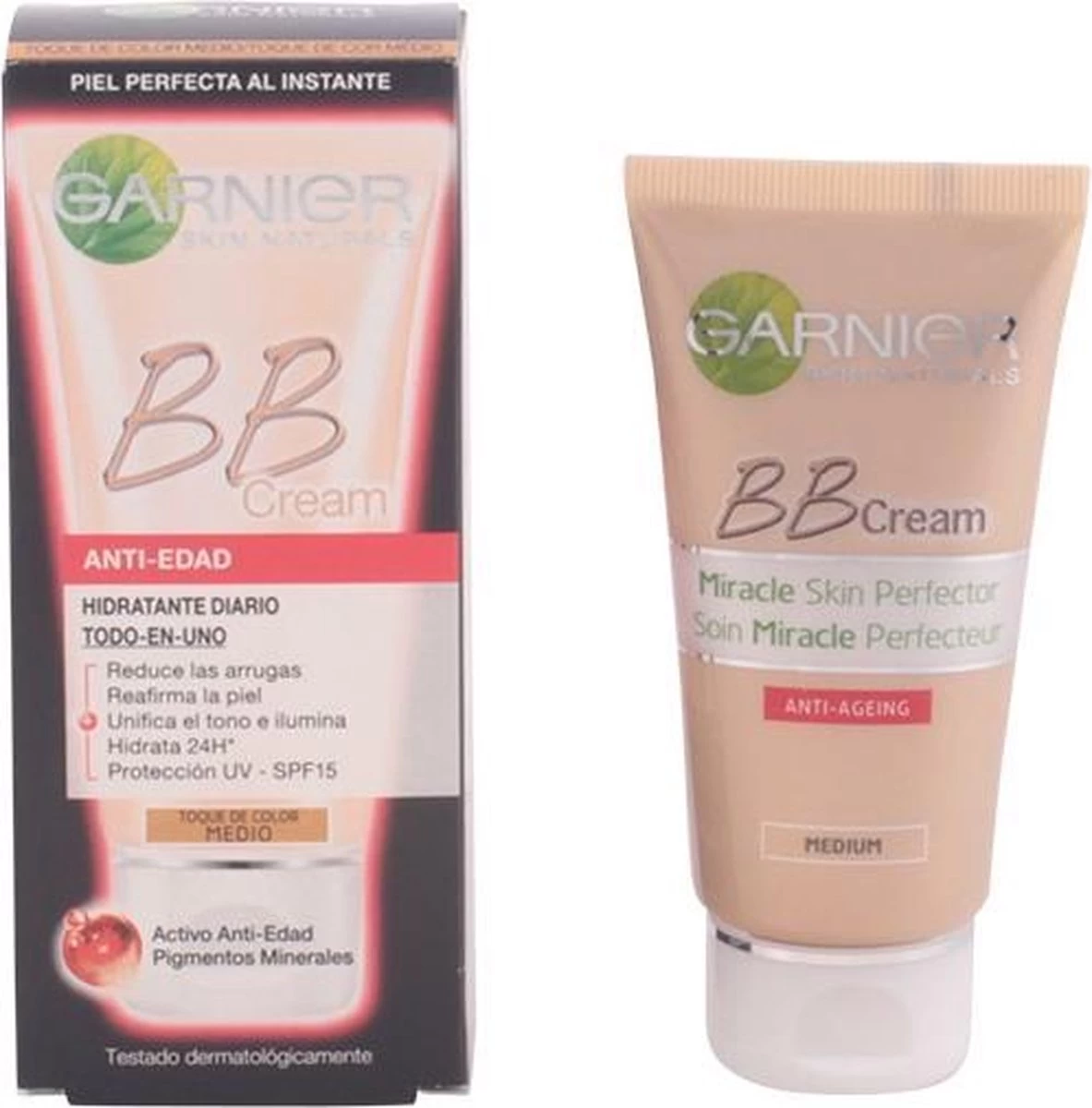 Garnier - SKIN NATURALS BB CREAM Anti-ageing Medium 50 Ml - Afbeelding 3
