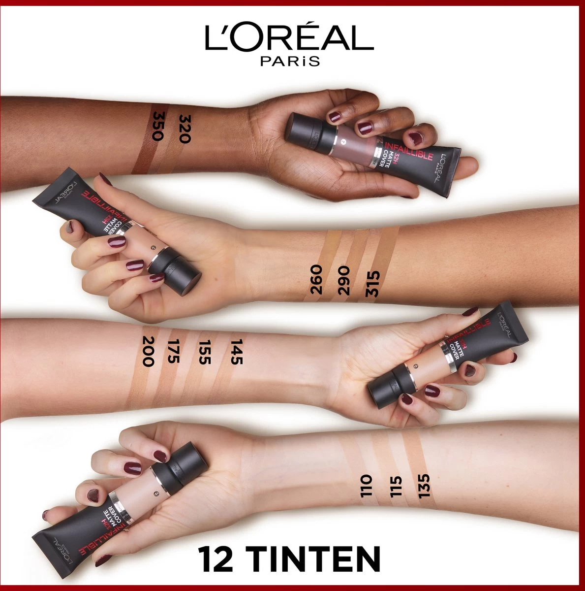 L’Oréal Paris Infaillible 32H Matte Cover Foundation - 115 - Foundation Met Een Volledige Dekking En Een Matte Finish - 30 Ml - Afbeelding 5