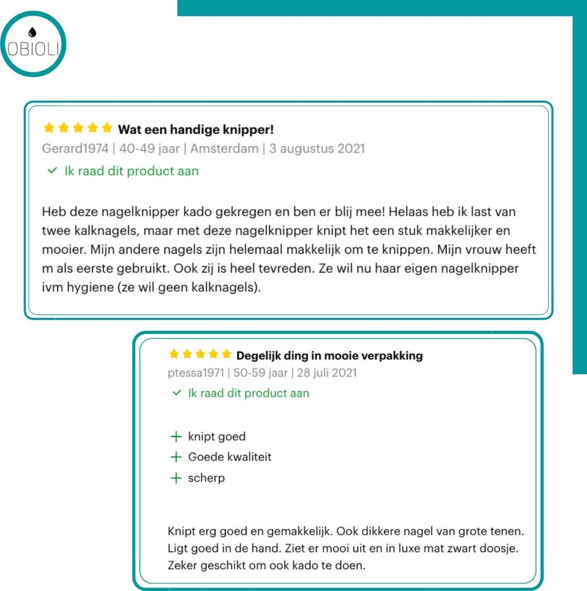 Obioli ™ Nagelknipper Set - Luxe Cadeau Doos Voor Mannen En Vrouwen - Nageltang - Nagelschaar - Kalknagels - Teennagel - Met Nagelvijl - Zwart - Groot - Gift Box - Afbeelding 7