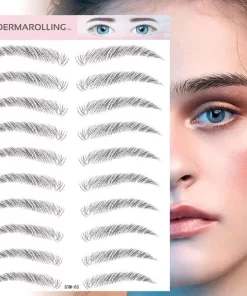 Dermarolling Semi-Permanente Waterproof Wenkbrauw Tattoo Sticker #STM-03