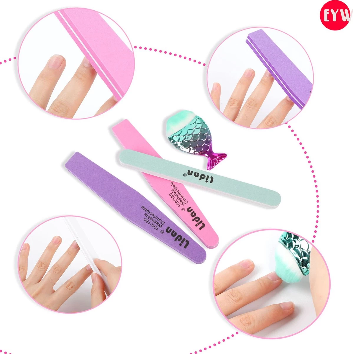 Nageldroger - Nageldrogers - 80 Watt UV LED Lamp Nagels - 45 Leds - Nagellak Droger - UV LED Lamp - Nagellamp - Nail Dryer - Nageldroger Voor Gel Nagellak - Gewone Nagellak - Wit - Afbeelding 7