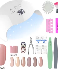 Gellak Starterspakket - 6 Kleuren - UV Lamp 48W - Gellak - Gel Nagellak - Gellak Set