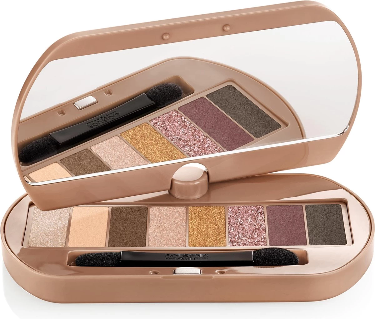 Bourjois Eye Catching Oogschaduw Palette - 3 Eye Catching Nude - Afbeelding 10