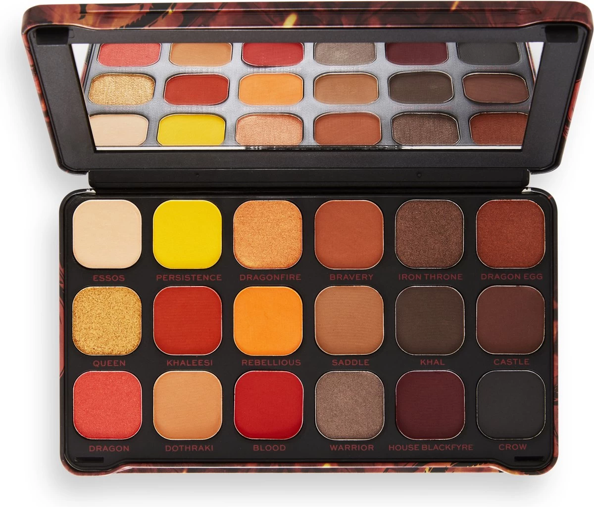 Makeup Revolution X Game Of Thrones Mother Of Dragons Forever Flawless Shadow Palette - Oogschaduw Palette - Afbeelding 2