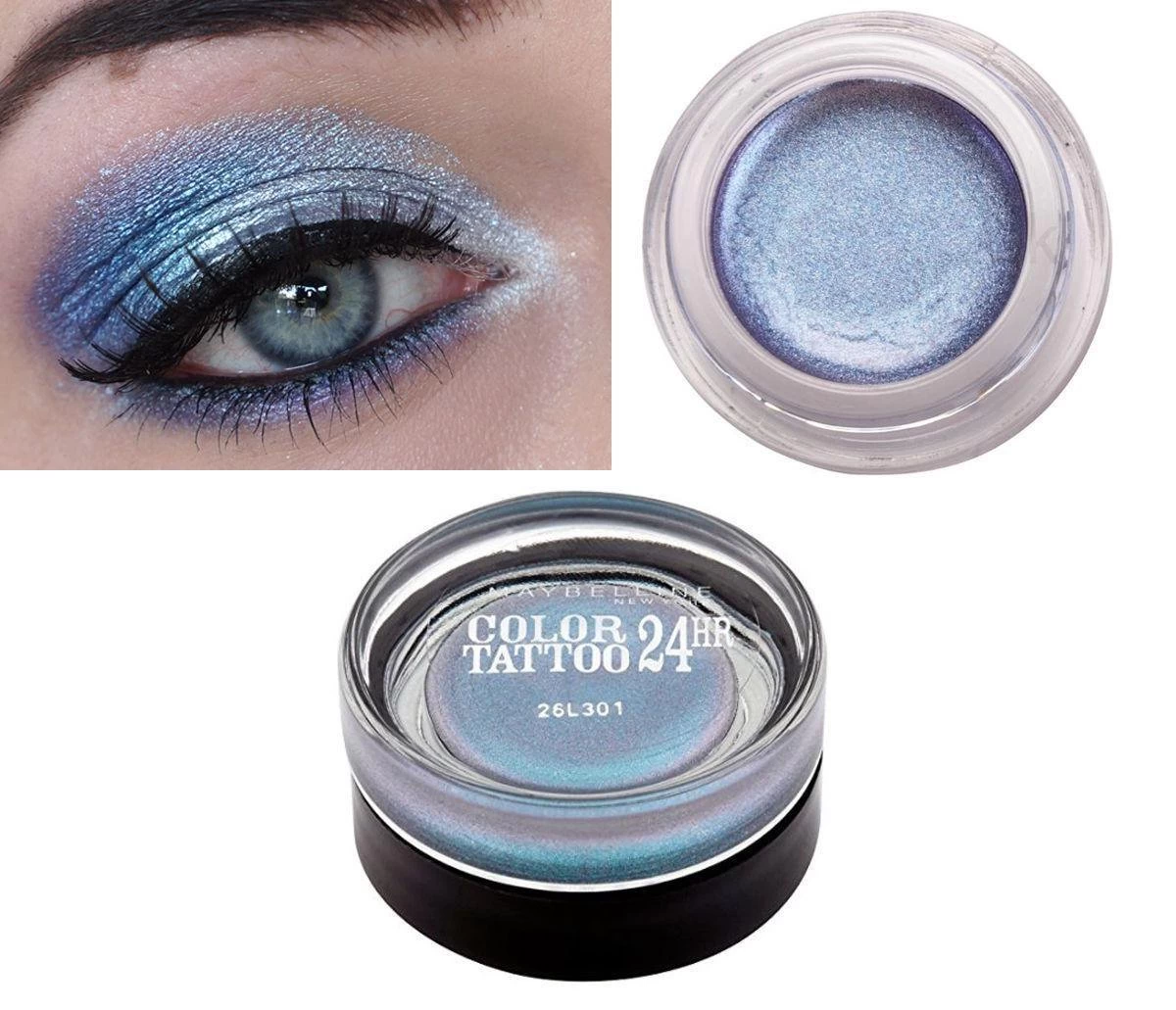Maybelline Color Tattoo 24H - 87 Mauve Crush - Blauw - Oogschaduw - Afbeelding 4