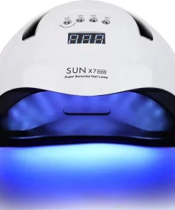 Victoria Nails Pro - 180W/57 LEDs - 2 In 1 UV/LED Lamp -SUN X7 MAX-Manicure/Pedicure Handen En Voeten - Gellak - Gelnagels - Acrylnagels - Top Coat - Matte Top Coat - Led Nagellamp - Uv Nagellamp - Nagels - Nagellak Droger - Tafellamp - Nageldroger