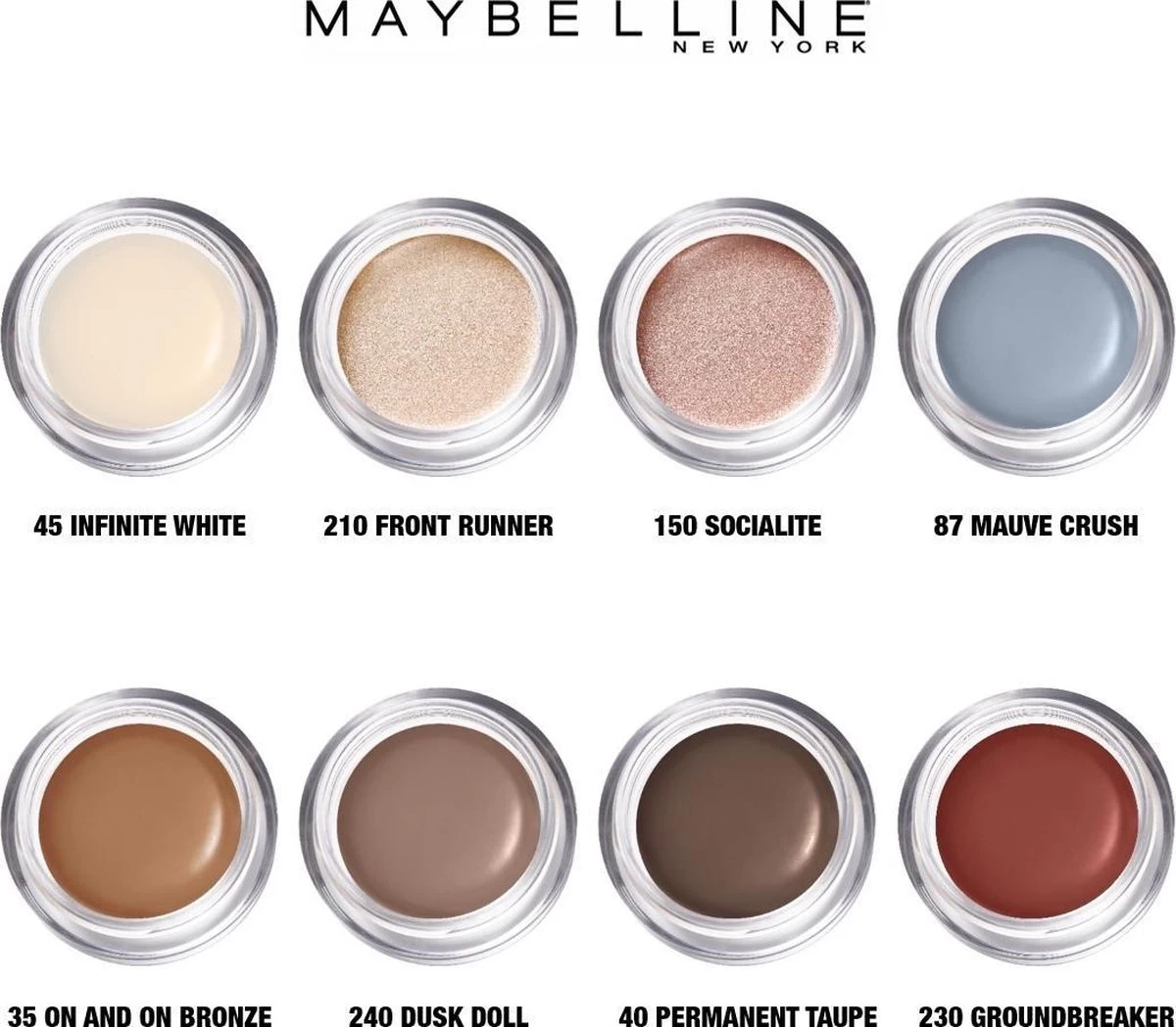 Maybelline Color Tattoo 24H - 87 Mauve Crush - Blauw - Oogschaduw - Afbeelding 2