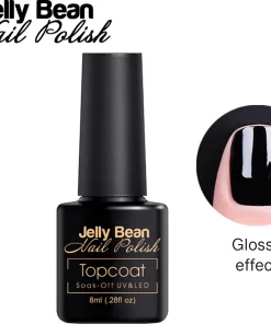 Jelly Bean Nail Polish Gel Nagellak - Gellak - Glossy Topcoat - UV Nagellak 8ml