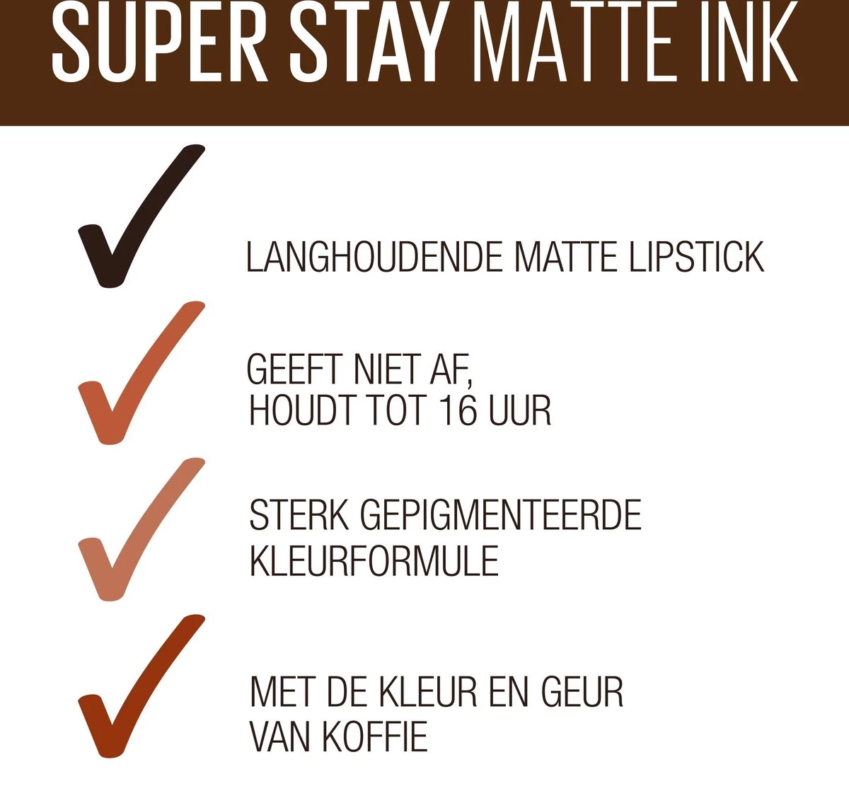 Maybelline SuperStay Matte Ink Lipstick - 260 Hazelnut Hypnotizer - Nude Lippenstift - 5 Ml - Afbeelding 7