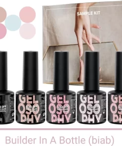 GUAPÀ® BIAB Builder Gel In A Bottle | BIAB Nagellak | Gelnagels Starterspakket | Nagellak | Gellak Pink | Builder Gel | 5 X 7 Ml BIAB Essentials Kit