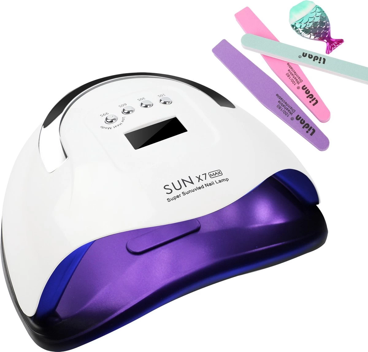 Nageldroger - Nageldrogers - 80 Watt UV LED Lamp Nagels - 45 Leds - Nagellak Droger - UV LED Lamp - Nagellamp - Nail Dryer - Nageldroger Voor Gel Nagellak - Gewone Nagellak - Wit