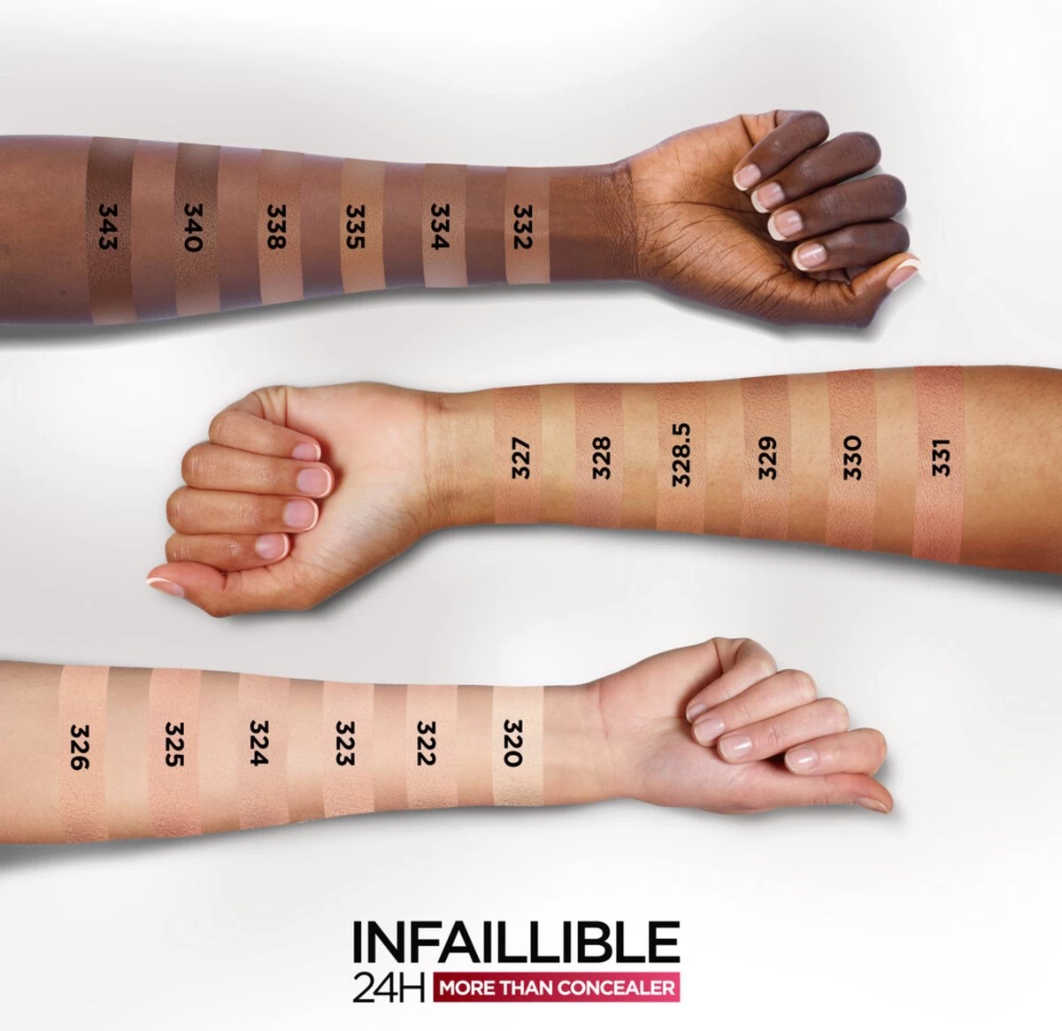 L'Oréal Paris - Infaillible More Than Concealer - 328 Linen - Langhoudende Concealer Met Een Hoge Dekking - 11ml - Afbeelding 4