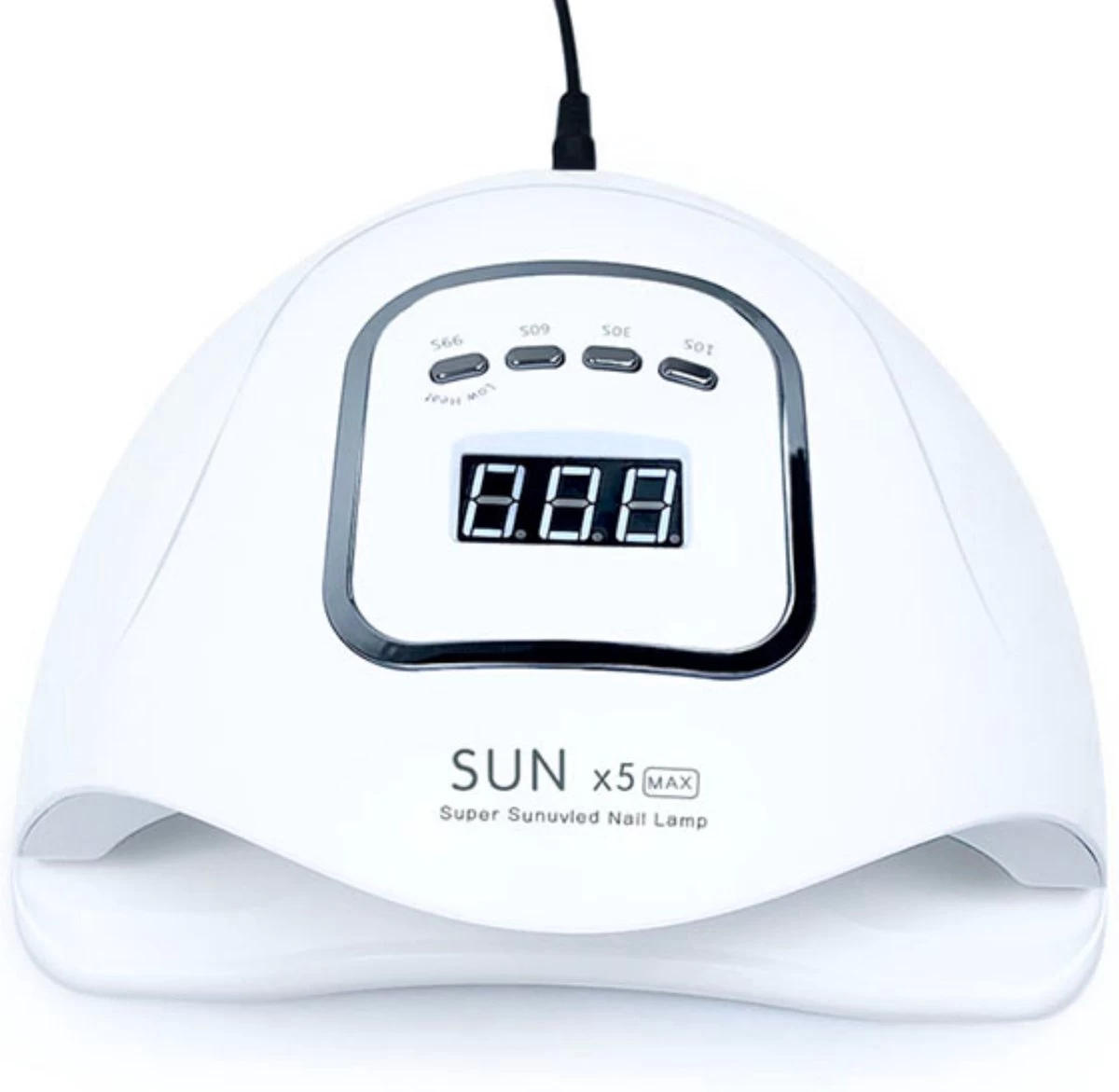 Merkloos Daniqqi - 80 Watt UV LED Lamp Nagels - 45 Leds Nagellamp - Wit - Afbeelding 8