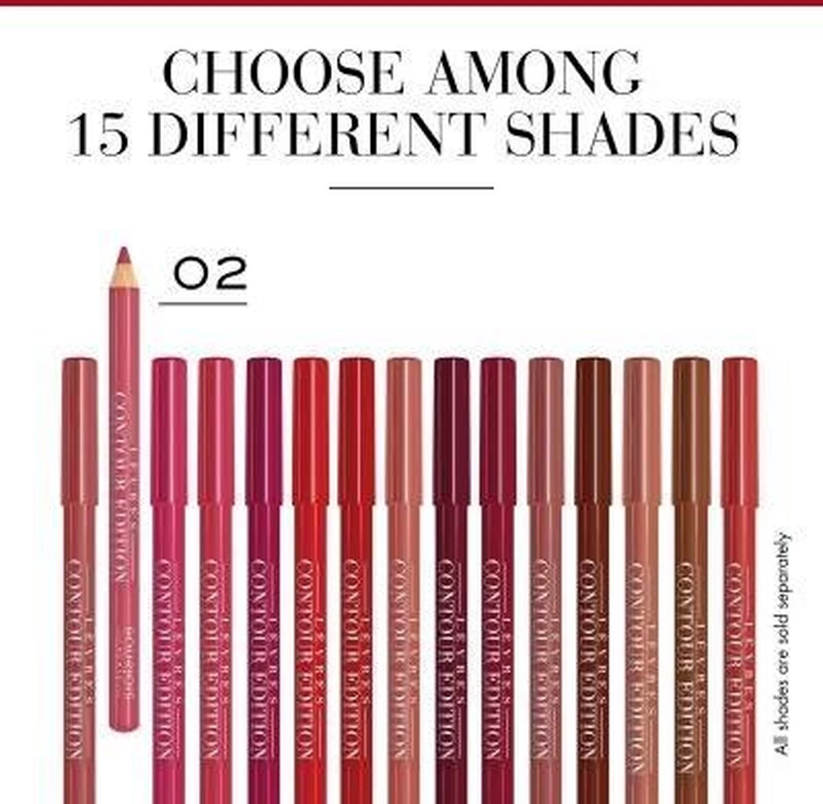 Bourjois - Levres Contour Edition Lip Liner Contour Lip Pencil 1,14 G 02 Cotton Candy - - Afbeelding 5