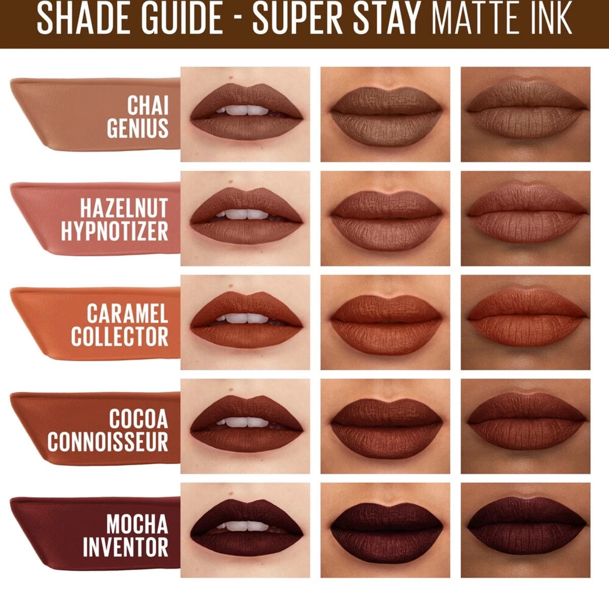 Maybelline SuperStay Matte Ink Lipstick Coffee Collection Limited Edition - 265 Caramel Collector - Nude Lippenstift - 5 Ml - Afbeelding 4
