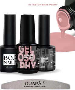GUAPÀ® BIAB Builder Gel In A Bottle | BIAB Nagellak | Gelnagels Starterspakket | Nagellak | Gellak Pink | Builder Gel | Primer | Top Gel | 7 Ml Peony
