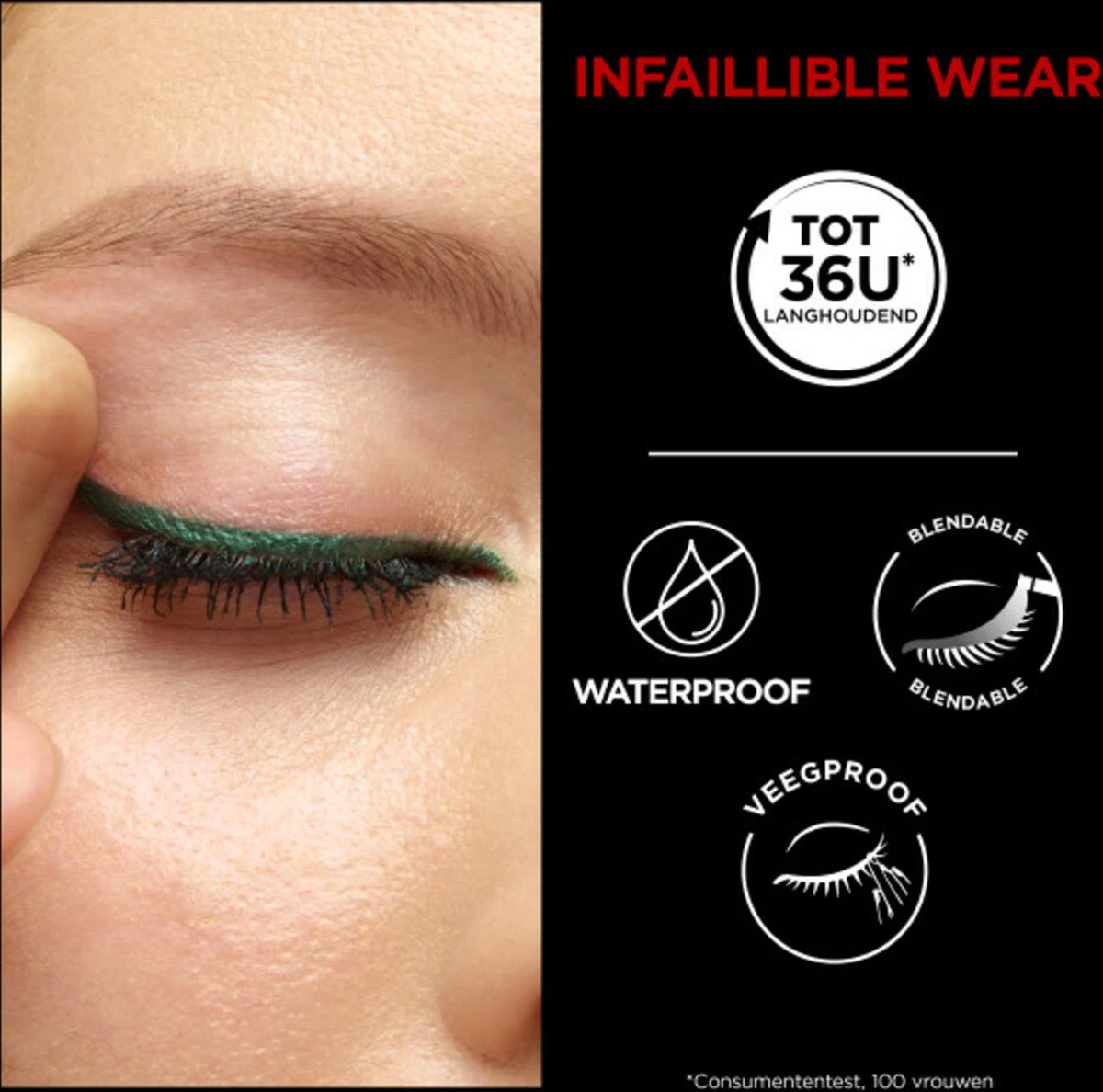 L’Oréal Paris Infallible Gel Automatic Eyeliner - 004 Brown Denim - Afbeelding 4