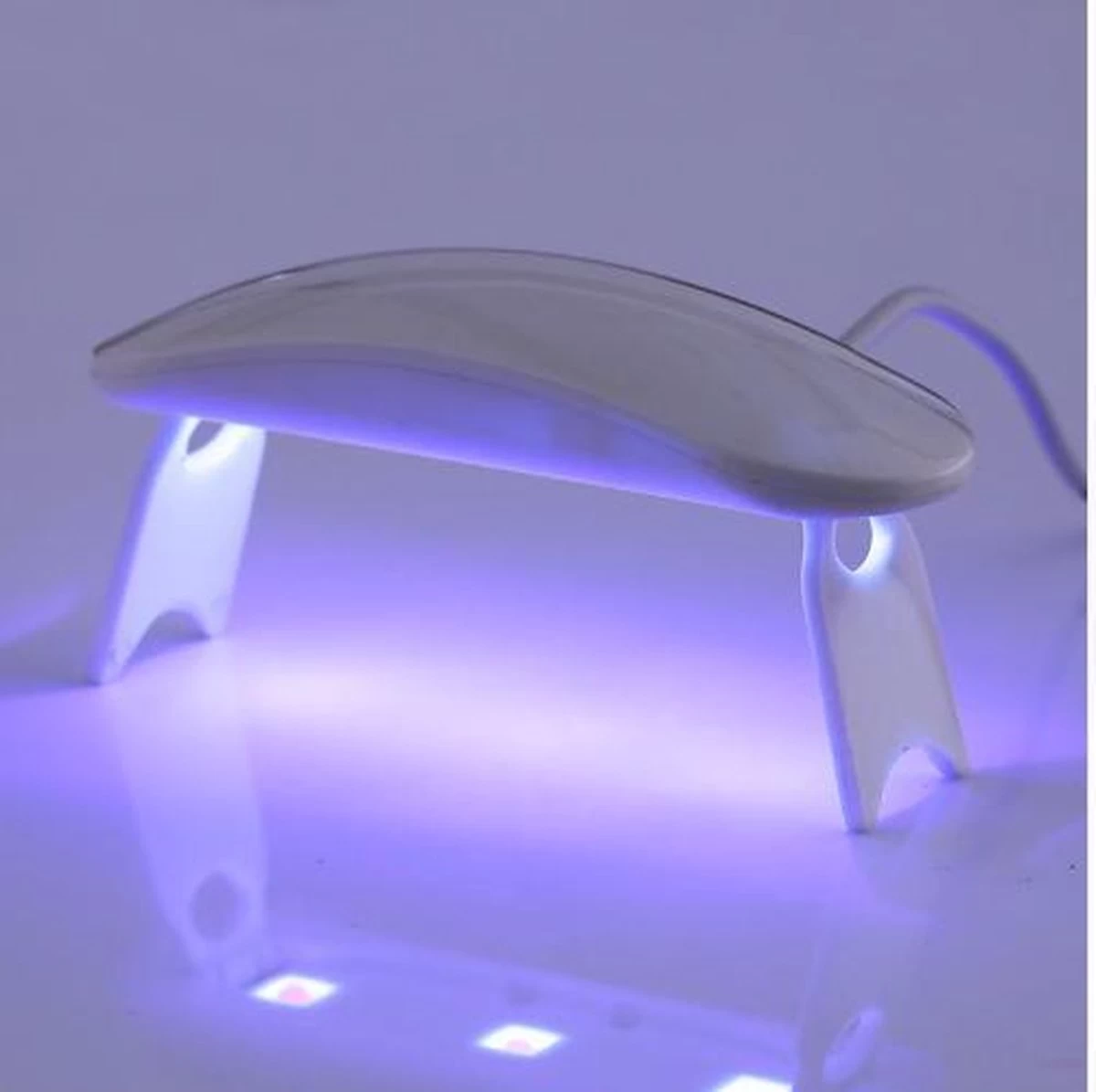 WiseGoods - Premium Nagel LED Lamp Gelnagels - Nagellak Droger - Gellak - 6W - Wit - Afbeelding 7