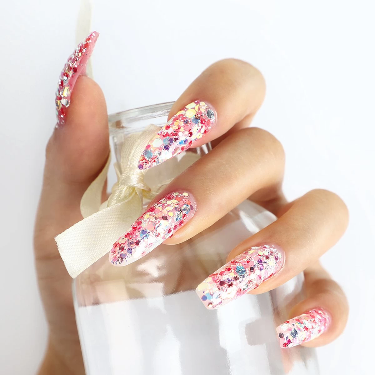 Royala POG4 Professionele Poly Gel Kit – Premium Quality – 8 Kleuren Polygel - Dual Molds Nagelvormen - Polygel Pakket - Topcoat Basecoat - Incl. 36 Watt LED Nageldroger - Poly Acryl Nagels - Nail Art Pakket - Starterspakket - Gel Lak - Afbeelding 8