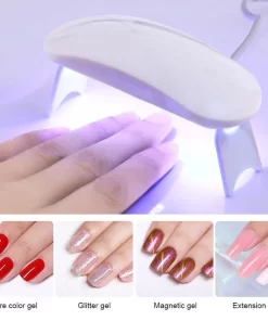 WiseGoods - Premium Nagel LED Lamp Gelnagels - Nagellak Droger - Gellak - 6W - Wit