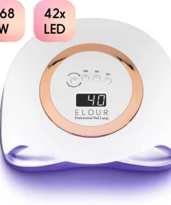 Eldur® Nageldroger - Nagellamp 168W - Gelnagels UV Lamp Nagels - Gellak Lamp