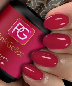 Pink Gellac - Regal Red - Gellak - Vegan - Rood - Glanzend - 15ml