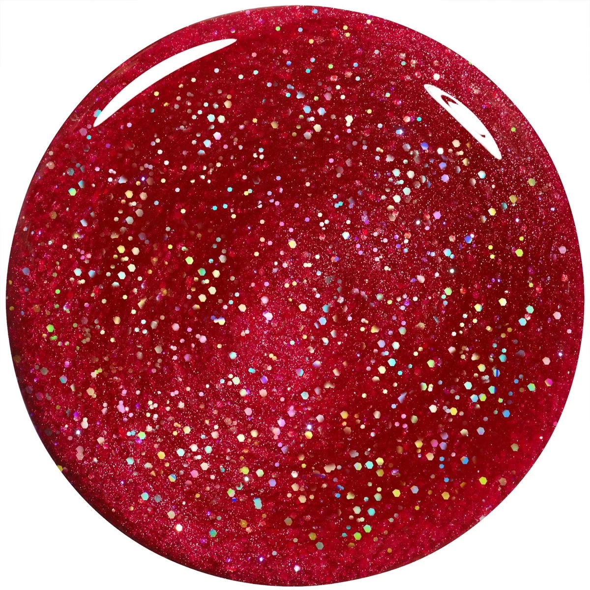 Essie Winter Collection Nagellak – 667 Knotty Or Nice - Rode Glitter Nagellak - Afbeelding 12