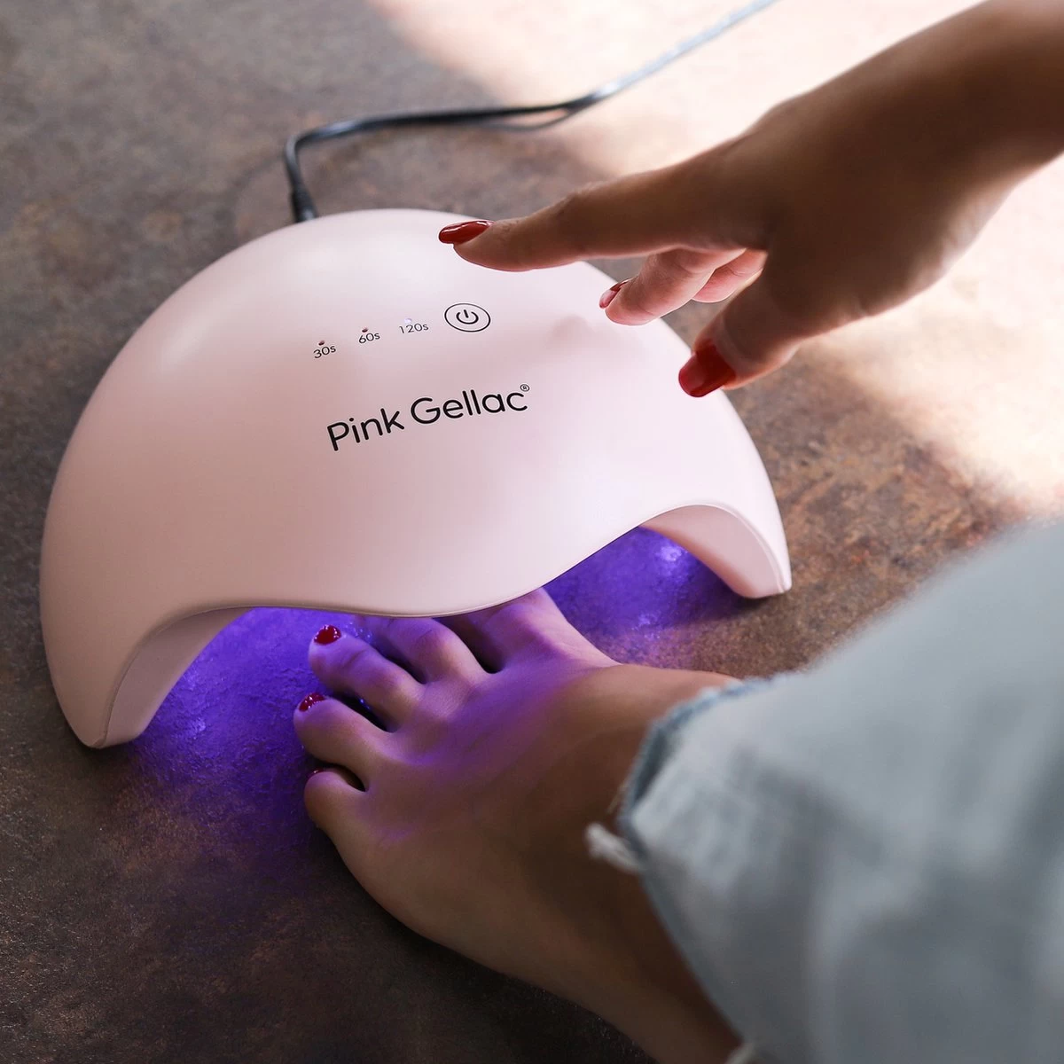 Pink Gellac - Starterset Premium Elegant Met 4 Kleuren En LED Lamp + Manicure Set - Afbeelding 6