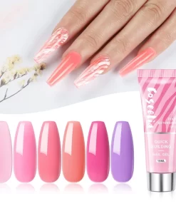 Polygel- 6 KLEUREN SET - 15 ML - Polygel Kit - Polygel Nagels - Polygel Kleuren