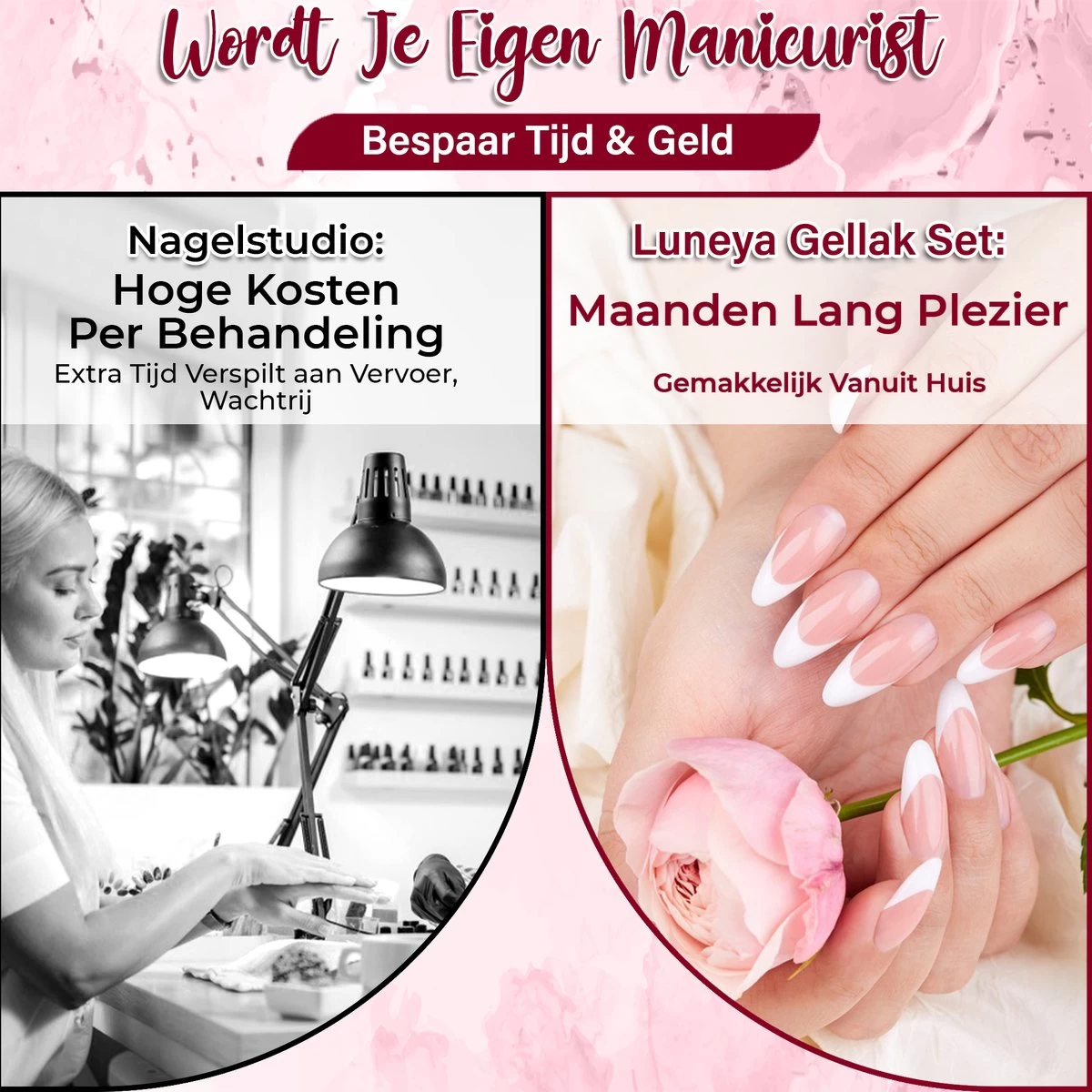 Luneya Gellak - Timeless Florals Edition - 6-Delige Gellak Starterspakket - Gel Nagellak - Afbeelding 9